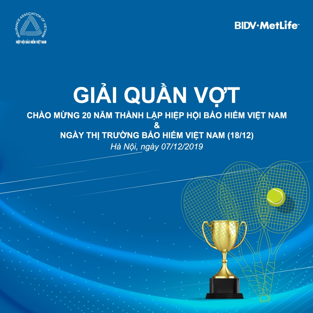 Giải quần vợt giao hữu ngành bảo hiểm Việt Nam